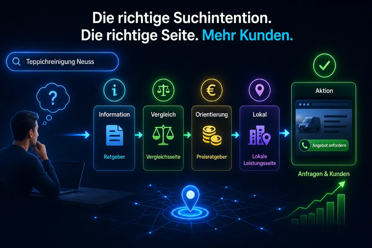 Suchintention verstehen⁠ Warum Suchvolumen allein keine Kunden bringt